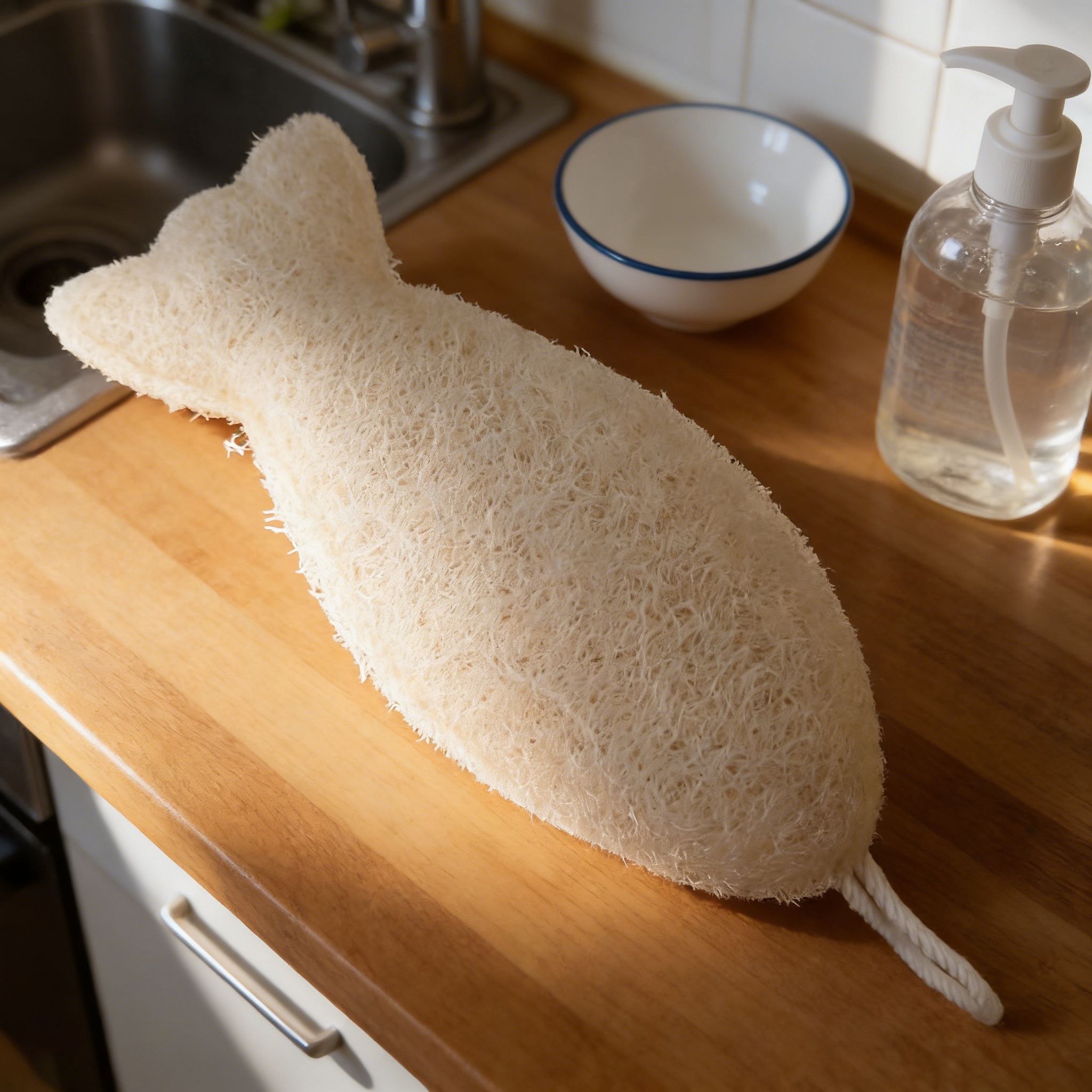 Custom fish dishcloth