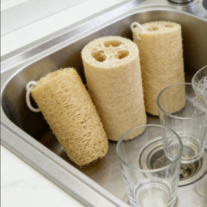 Original branch loofah sections